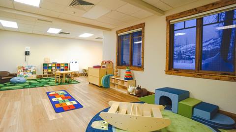Toddler room at Steamboat Child Care Center