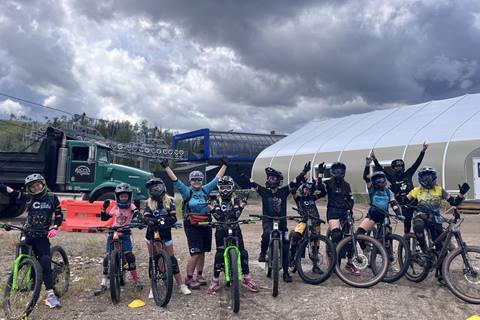 The Cycle Effect Riders at Steamboat Resort