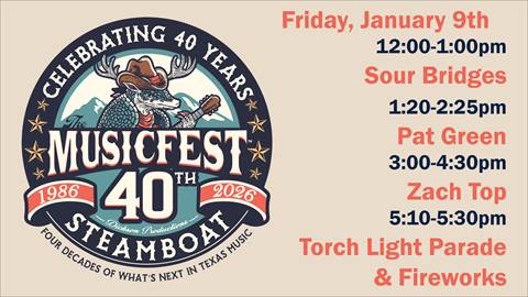 MusicFest 2026 Jan 9