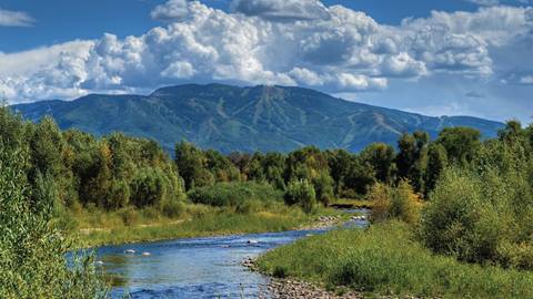 Summer Mountain Scenic
