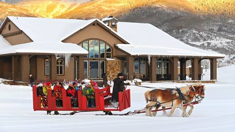 Sleigh Ride Dinners at Haymaker