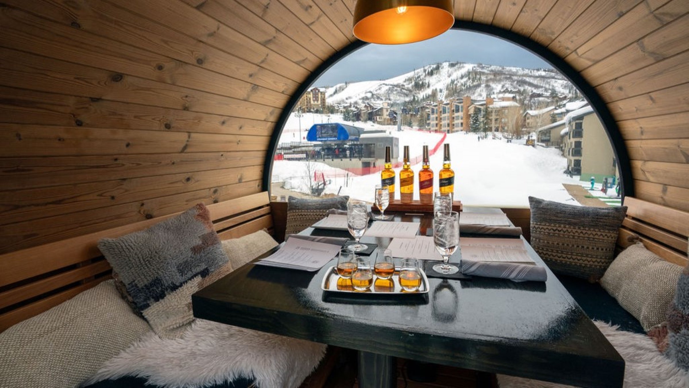 Stranahan's Whiskey Barrel Dining Experience: Steamboat Springs Ski Resort