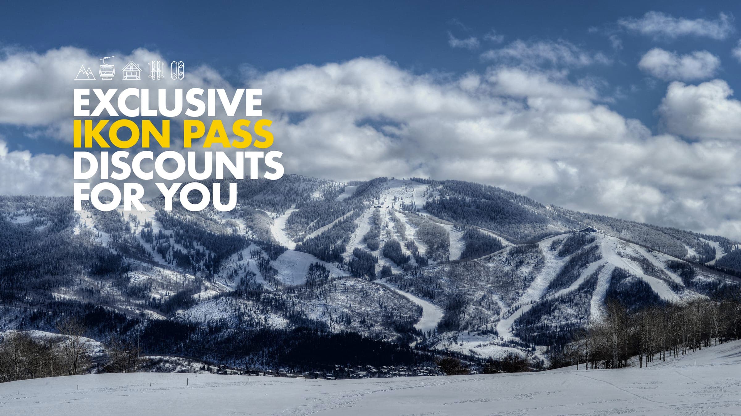 Steamboat 3 Day Pass Ikon