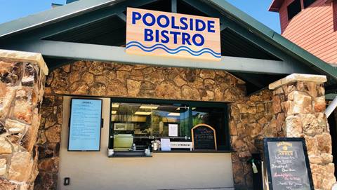 Poolside Bistro at The Steamboat Grand.