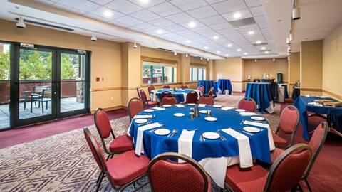 The Peak View conference room at The Steamboat Grand.