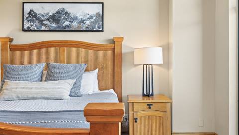 Interior photo of penthouse 701 at The Steamboat Grand.