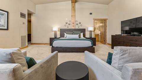 Interior photo of penthouse 703 at The Steamboat Grand.