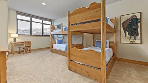 Interior photo of penthouse 704 at The Steamboat Grand.