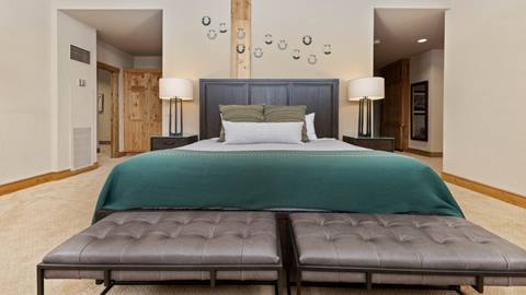 Interior photo of penthouse 704 at The Steamboat Grand.