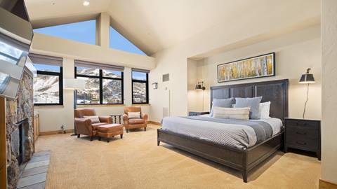 Interior photo of penthouse 705 at The Steamboat Grand.