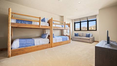 Interior photo of penthouse 705 at The Steamboat Grand.