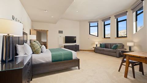 Interior photo of penthouse 705 at The Steamboat Grand.