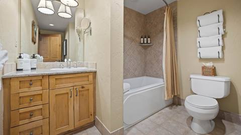 Interior photo of penthouse 706 at The Steamboat Grand.