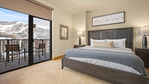 Interior photo of penthouse 706 at The Steamboat Grand.