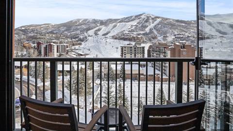Interior photo of penthouse 706 at The Steamboat Grand.