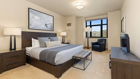 Interior photo of penthouse 707 at The Steamboat Grand.
