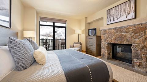 Interior photo of penthouse 708 at The Steamboat Grand.