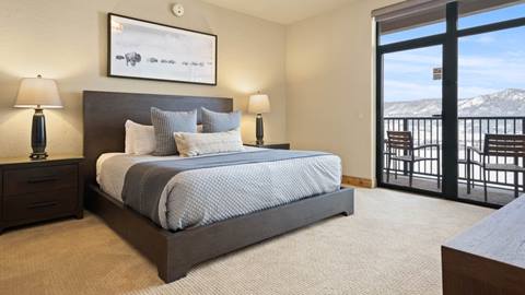 Interior photo of penthouse 708 at The Steamboat Grand.