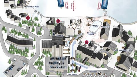 Steamboat Sports rental locations at the base of Steamboat Resort
