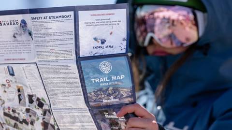 Steamboat Resort Trail Map
