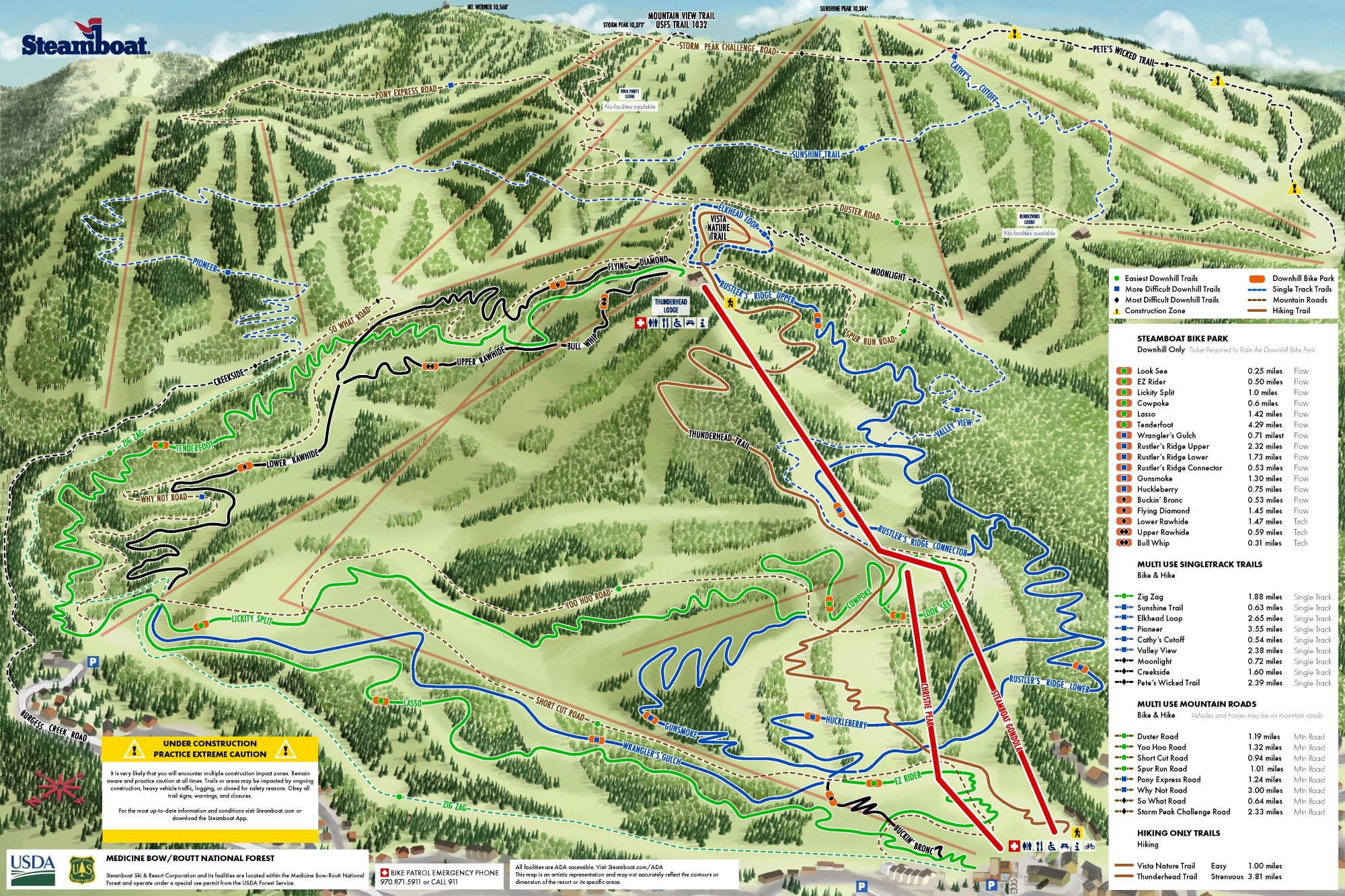 Steamboat Bike Park Map Tania - Summer Trail Map Final May 8 2024 