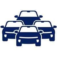 Four car icon.