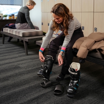 True West Boot Up Lounge at Steamboat Resort.