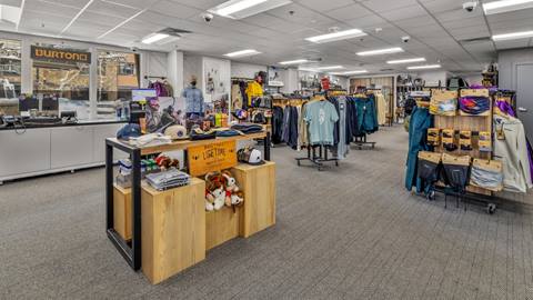 The Burton store at Steamboat Resort.