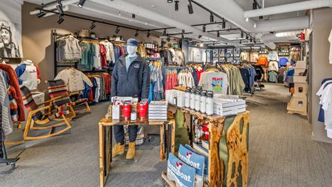 The Steamboat logo store at Steamboat Resort.