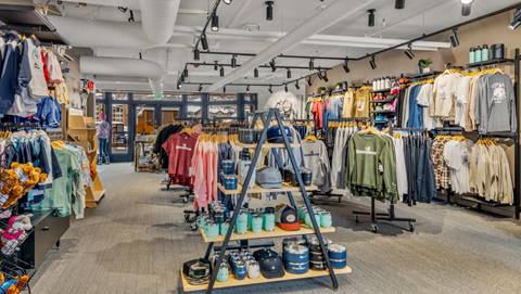 The Steamboat logo store at Steamboat Resort.