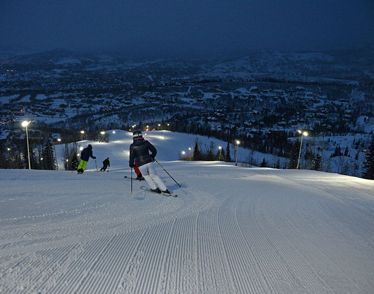 Steamboat Night Skiing