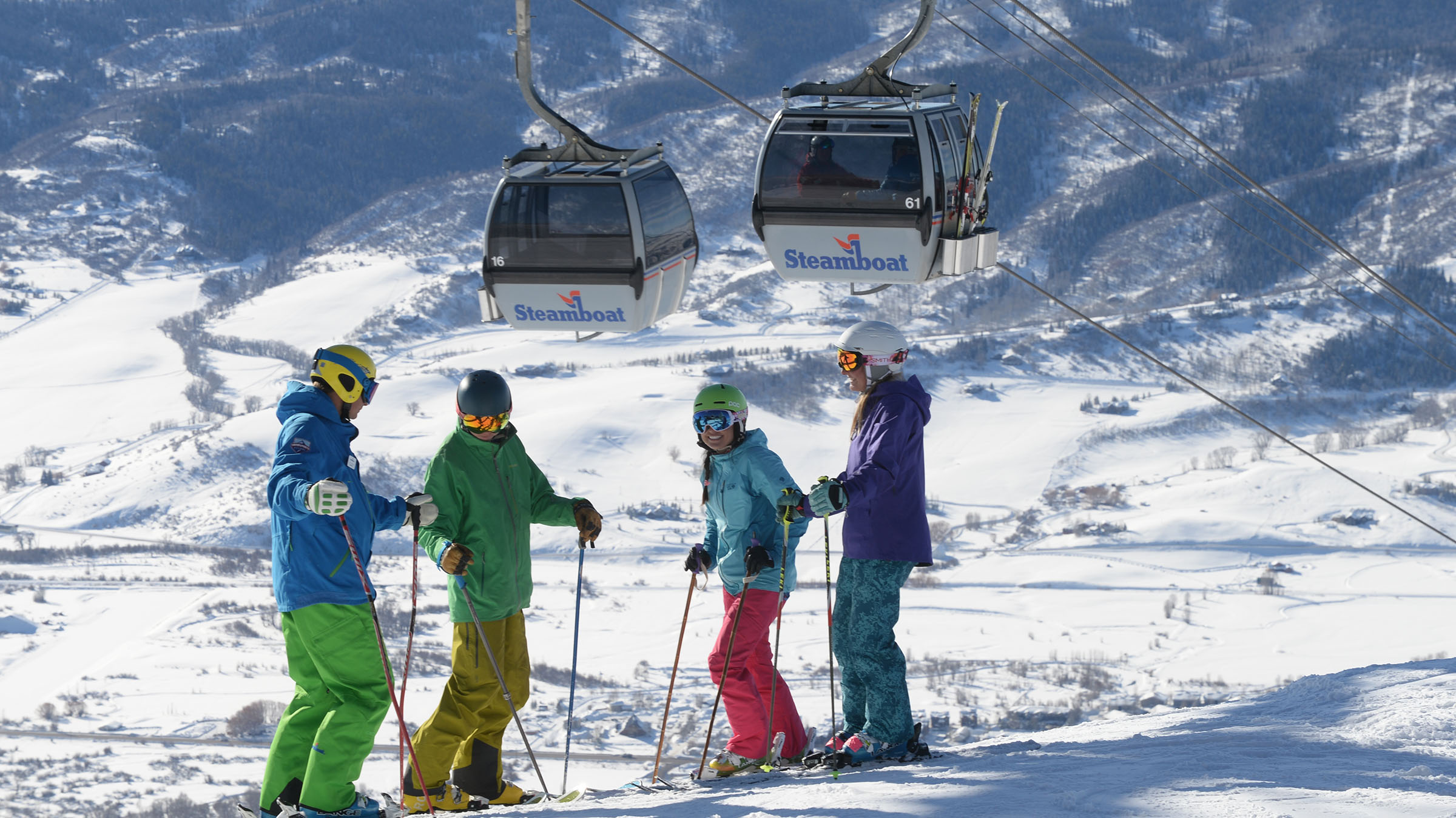 Adult Group Ski & Snowboard Lessons at Steamboat Resort in Colorado