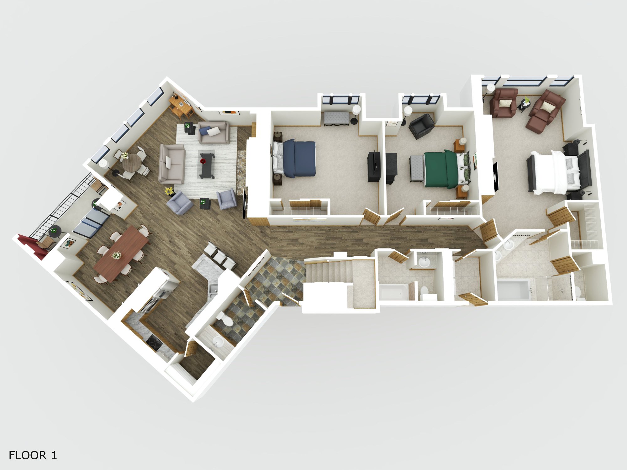 705 First Floor Penthouse Floor Plan