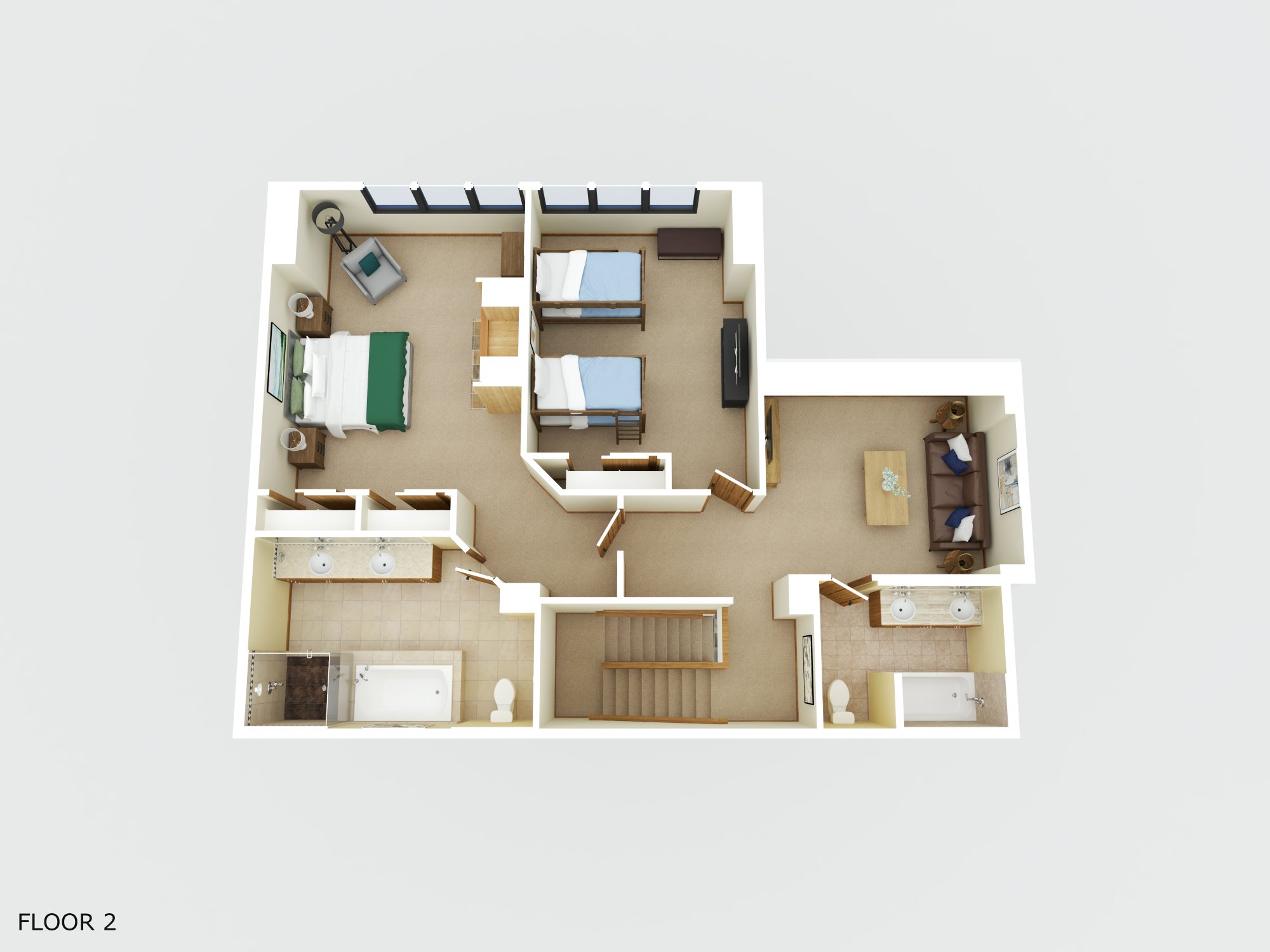 706 Second Floor Penthouse Floor Plan
