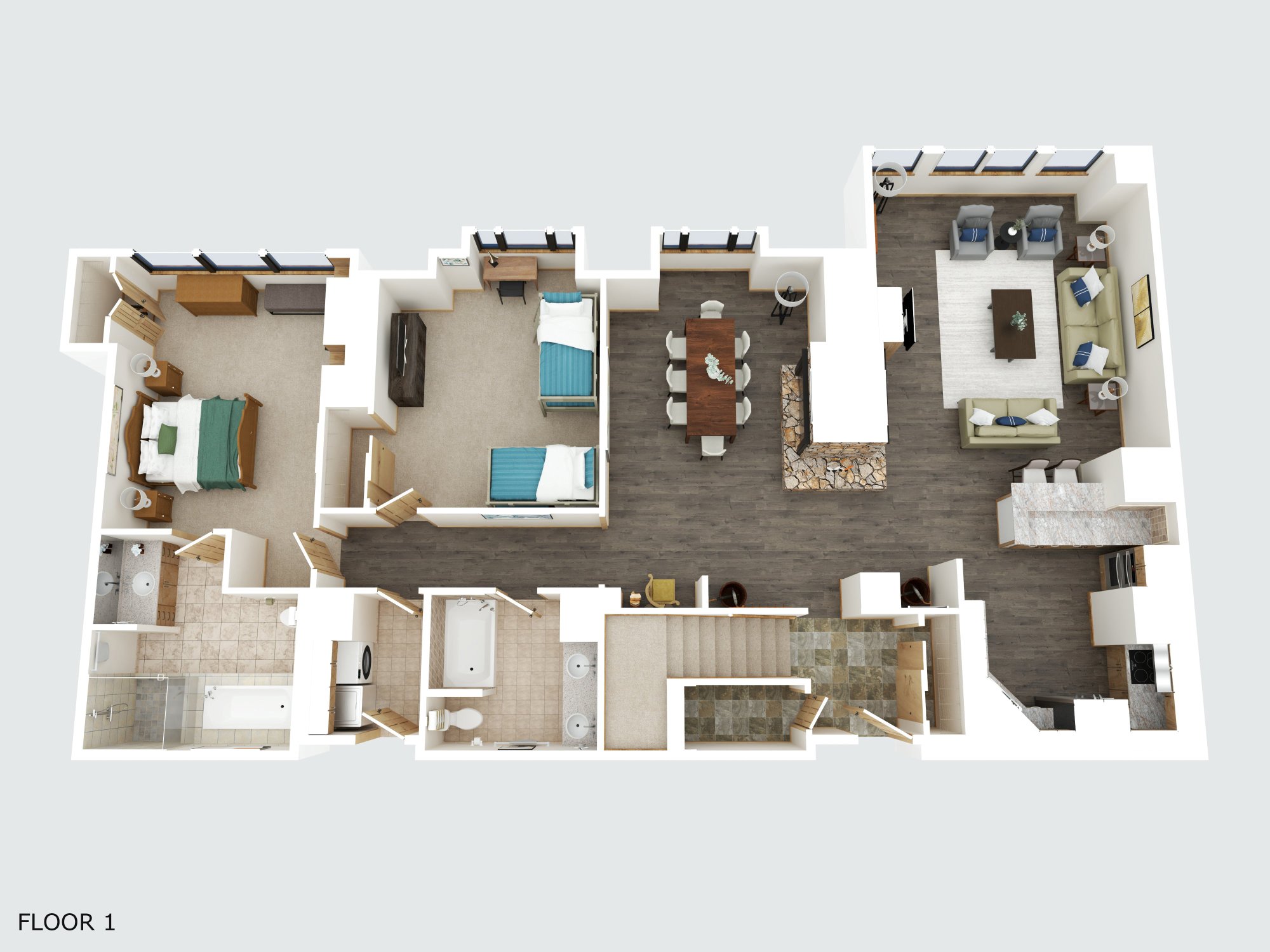 703 First Floor Penthouse Floor Plan