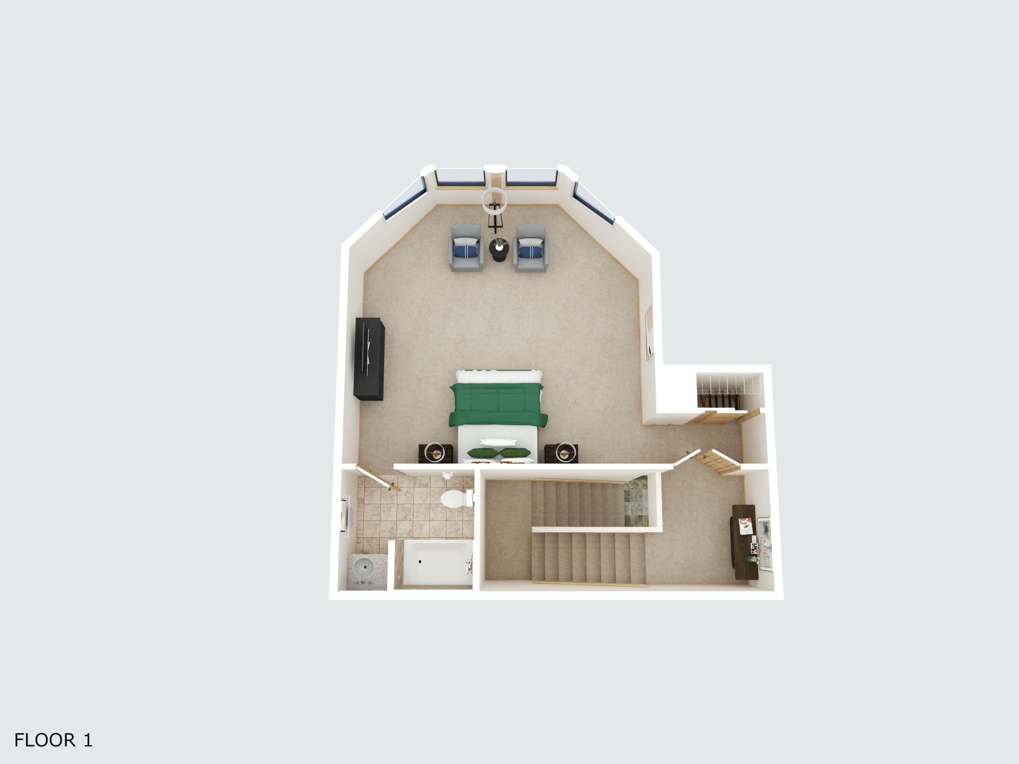 703 Second Floor Penthouse Floor Plan
