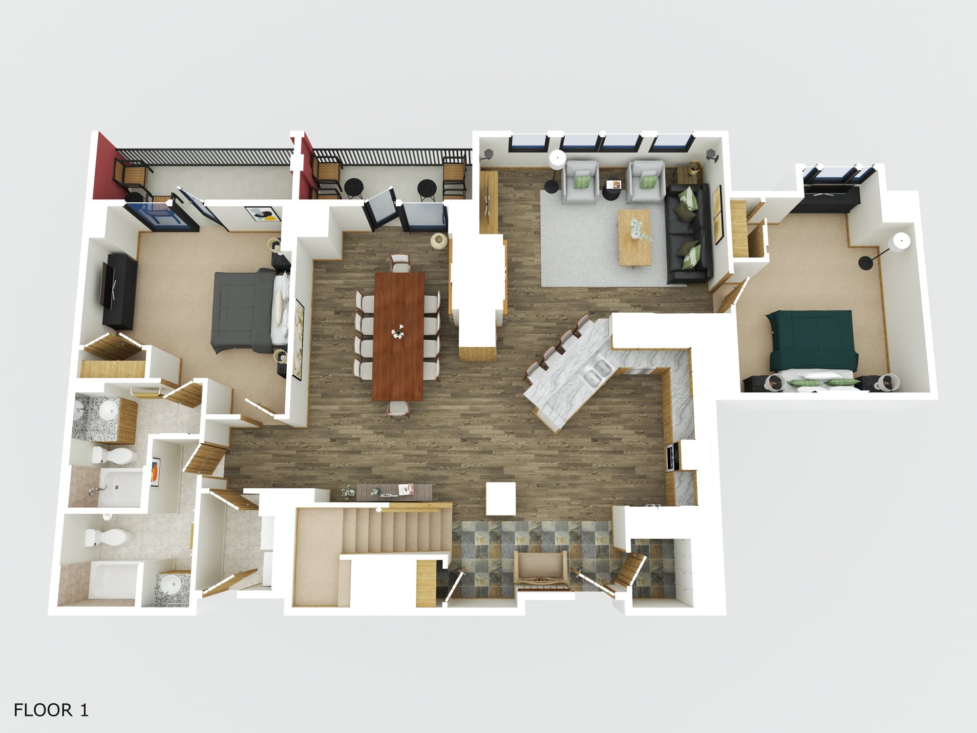 706 First Floor Penthouse Floor Plan